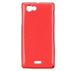 TPU Cover til Xperia J - Simplicity (Rød)